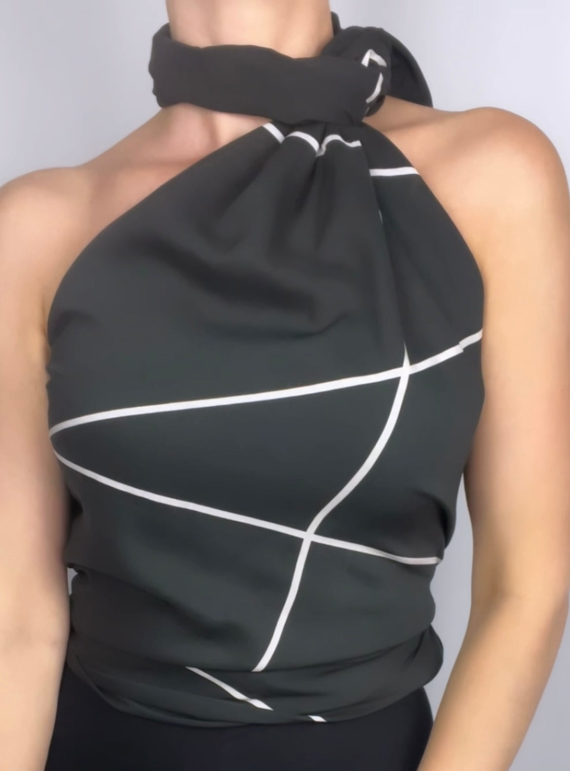 TIFNI Black Sarong